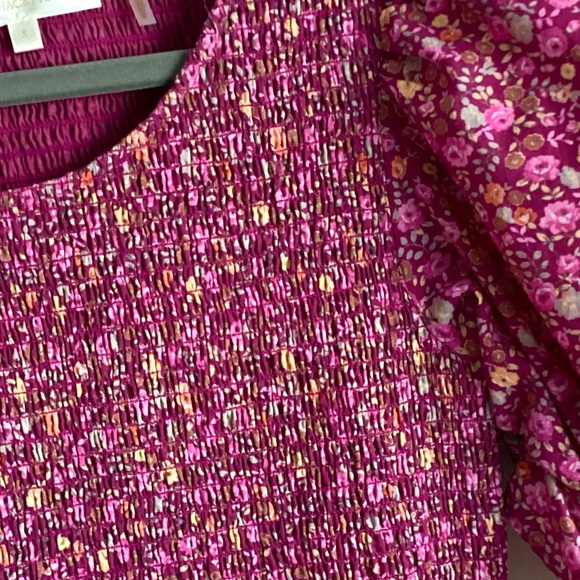 \Love Shack Fancy\ Lucca Smocked Mini Dress - Picture 5 of 13